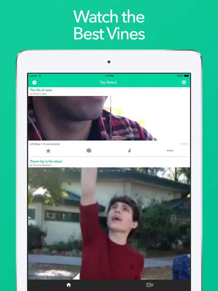 Best Vines iPad  Ekran Görüntüleri