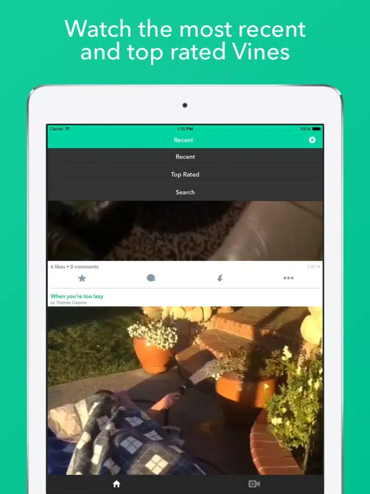 Best Vines iPad  Ekran Görüntüleri