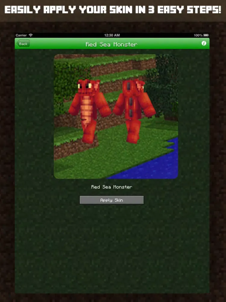 Скриншоты Halloween Skins for Minecraft PE (Spooky & Scary Skins for Pocket Edition) iPad 