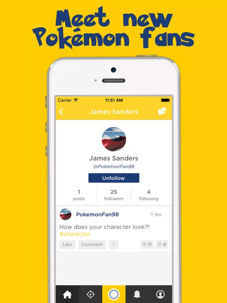 تصاویر Pokégram - Community for Pokémon iPad 