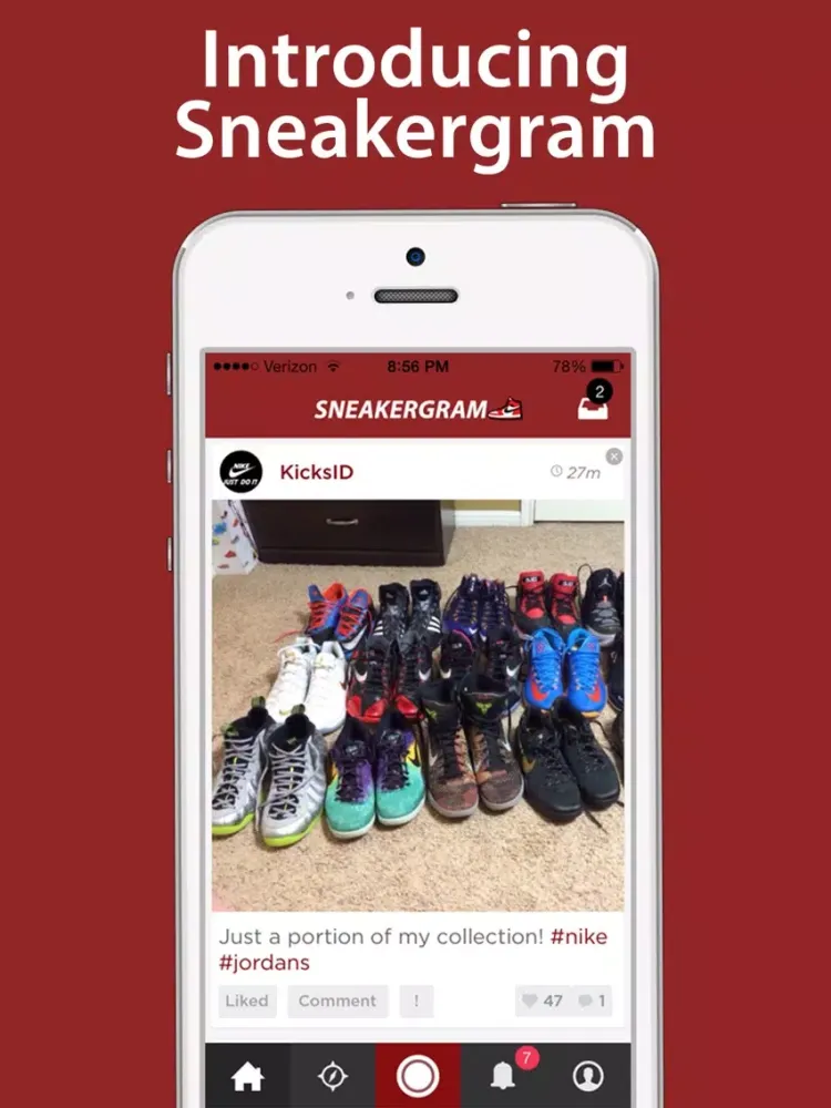 Sneakergram - Sneakerheads Community with Release Dates, Marketplace & More iPad 应用截图