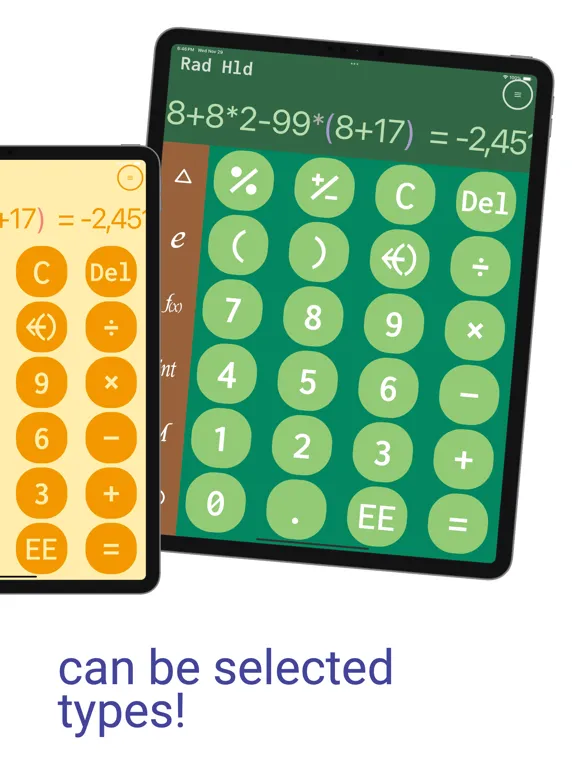 Zrzuty ekranu PaletteCalculator iPad 