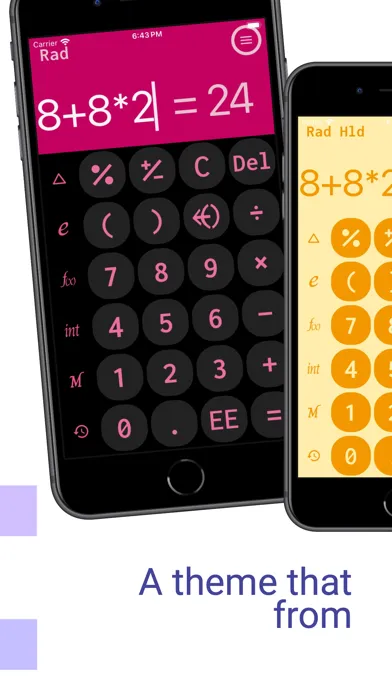 Zrzuty ekranu PaletteCalculator