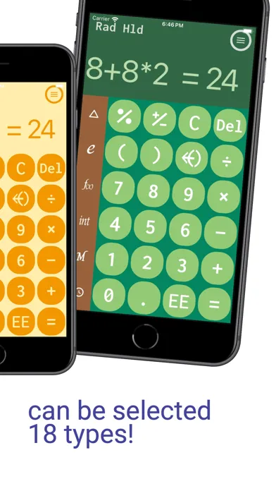 Zrzuty ekranu PaletteCalculator