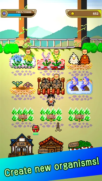 Captures d'écran de Magical Garden -Pixel Monster-