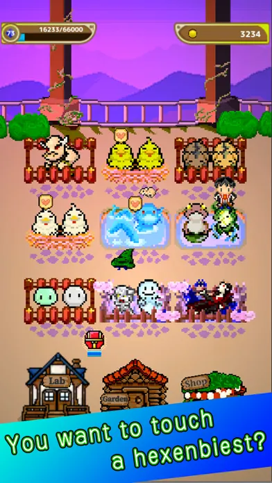 Captures d'écran de Magical Garden -Pixel Monster-