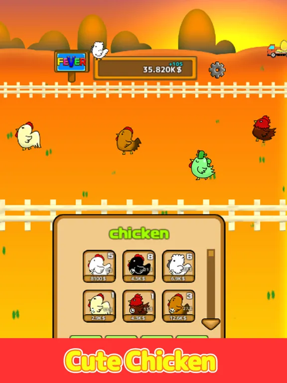 تصاویر Chicken farm story ～Idle Game～ iPad 