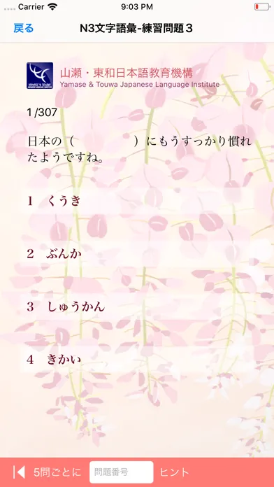 N3 文字語彙問題集 Screenshots