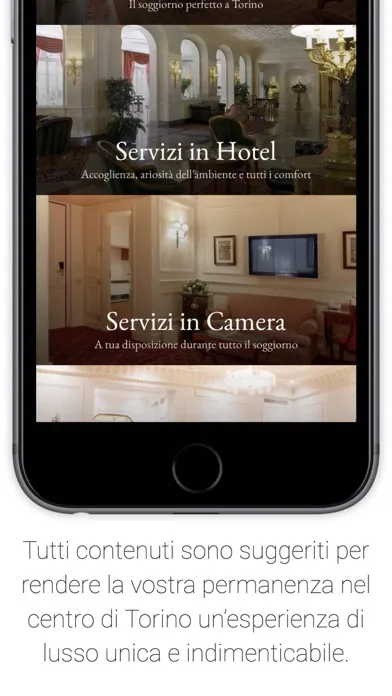 Captures d'écran de Grand Hotel Sitea Torino