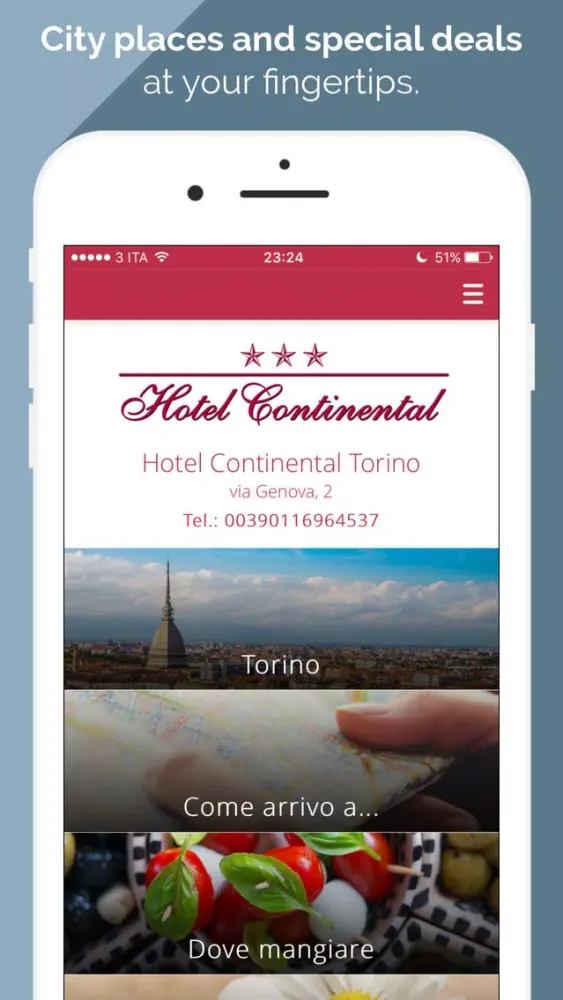 Screenshot di Hotel Continental Torino