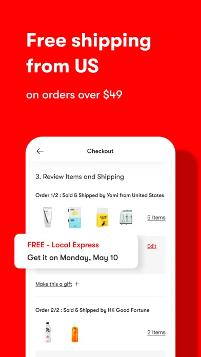 Скриншоты Yamibuy: Asian Grocery & Goods
