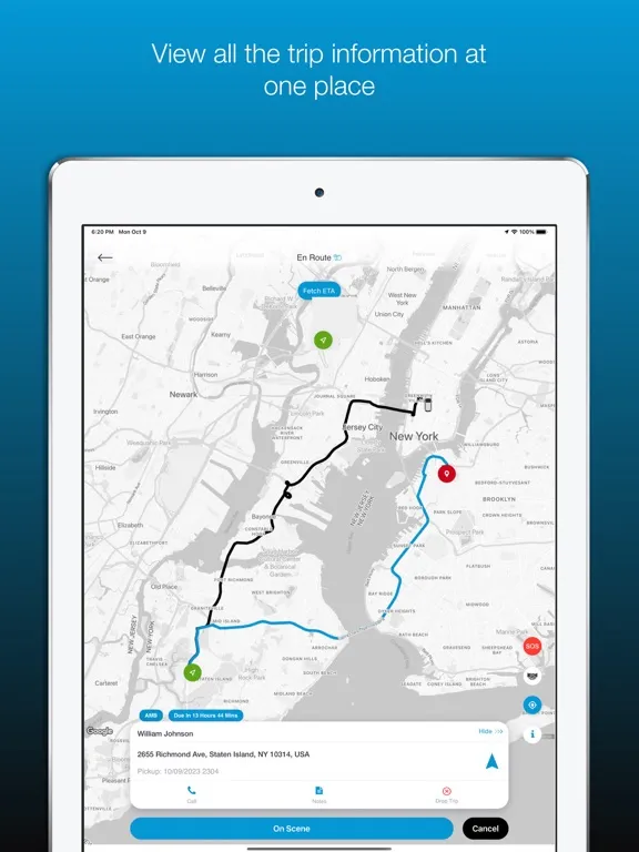 Love Transit - Driver App iPad  スクリーンショット