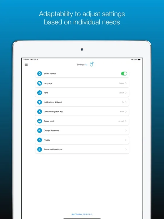 Love Transit - Driver App iPad  スクリーンショット