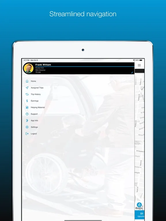 Love Transit - Driver App iPad  スクリーンショット