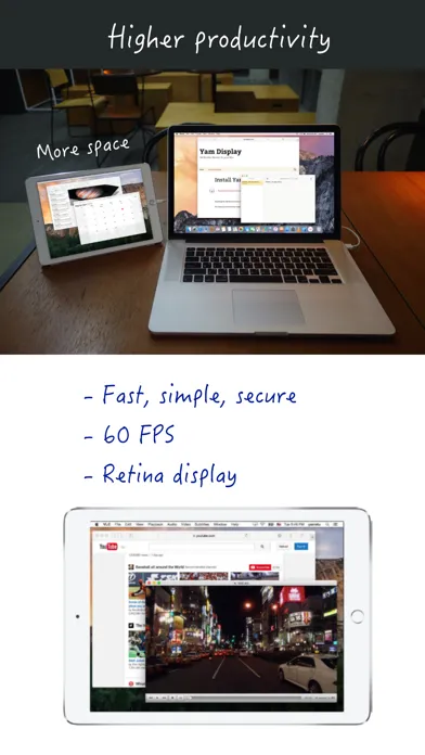 Yam Display Screenshots