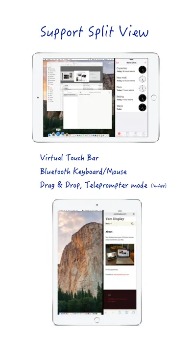 Yam Display Screenshots