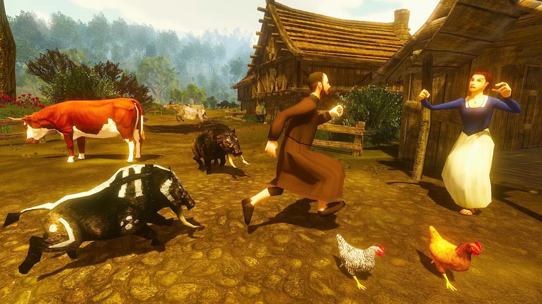 Скриншоты Boar King Life Simulator