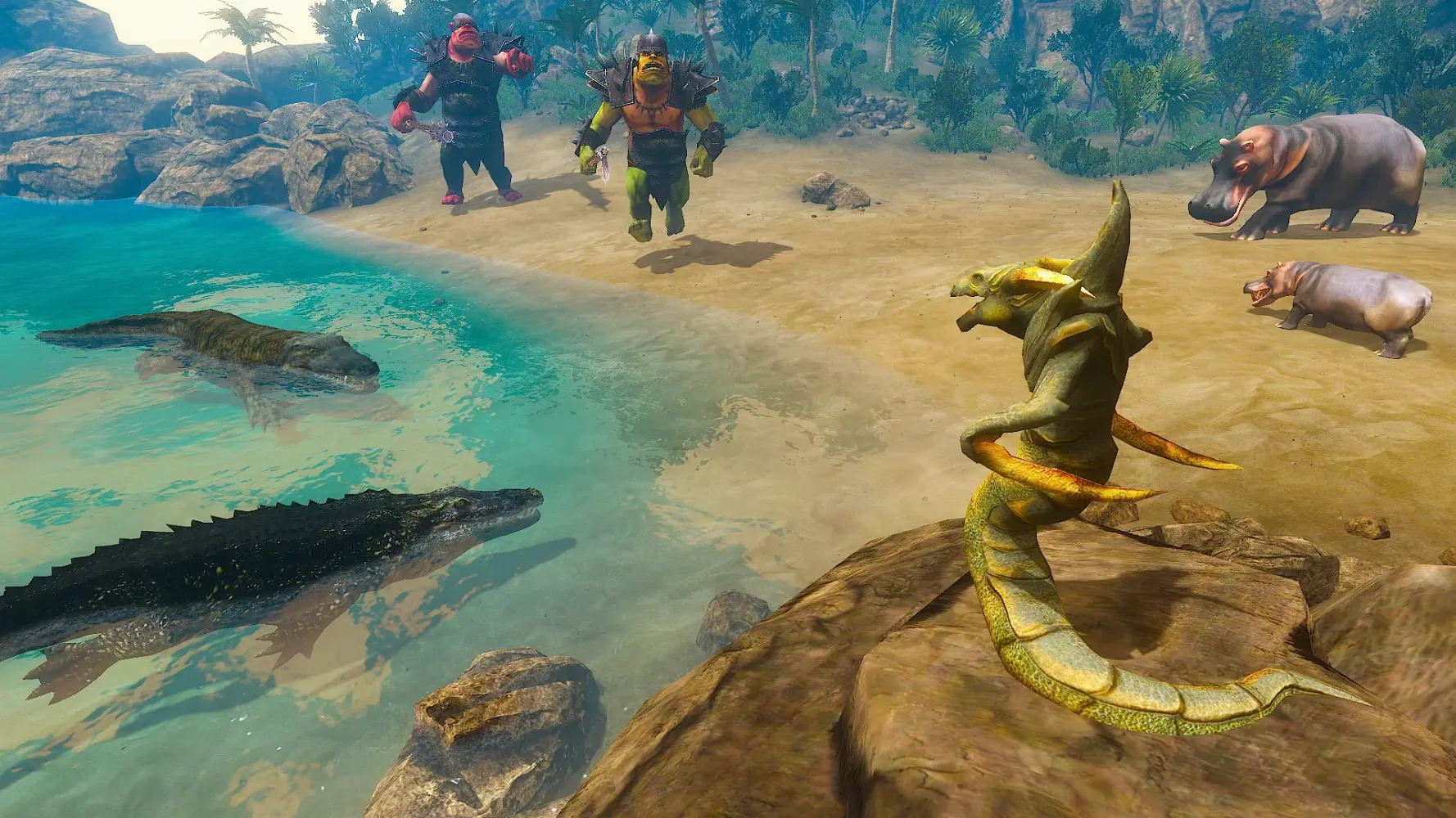Screenshot di Snake Alien Simulator