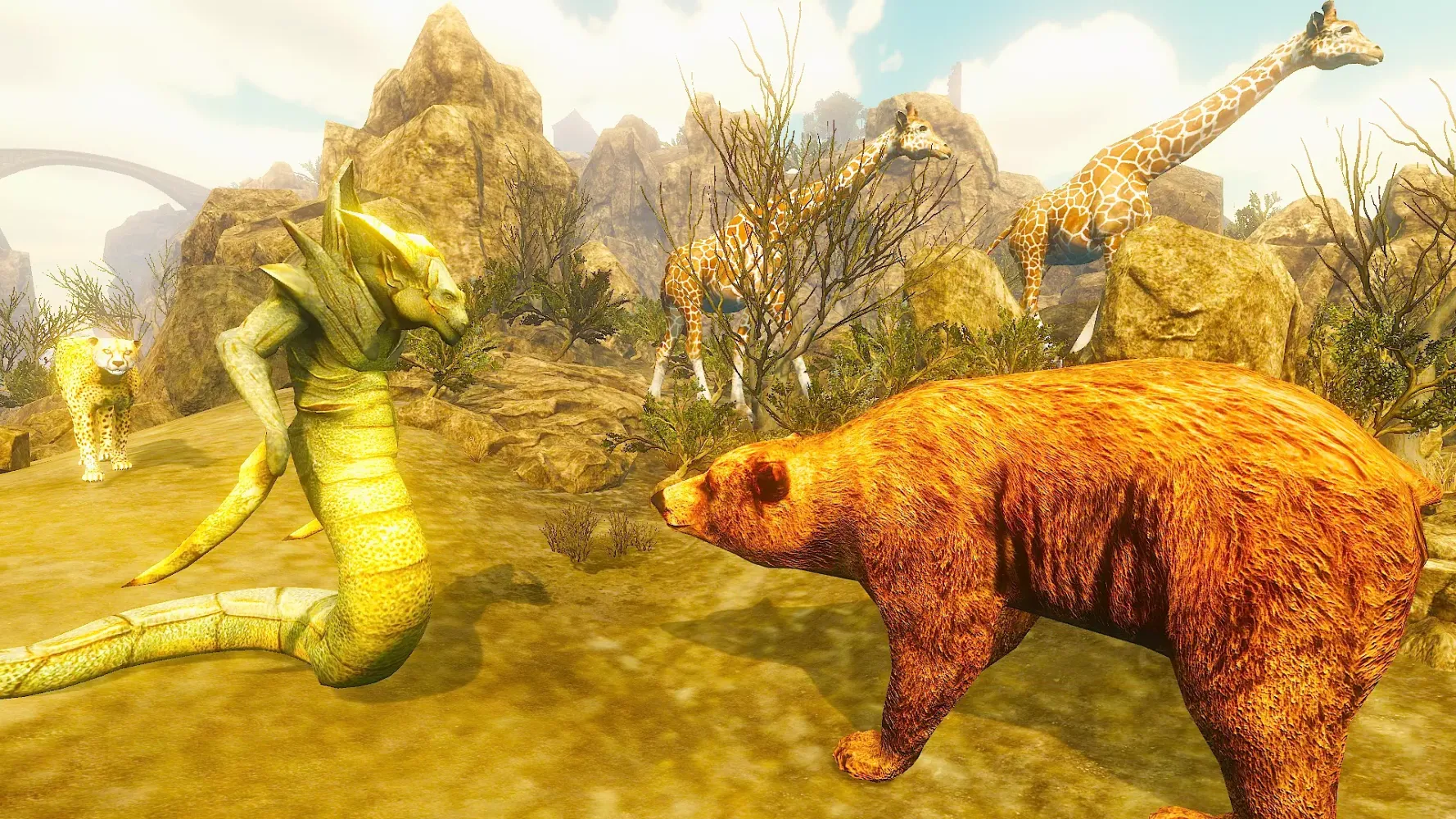 Screenshot di Snake Alien Simulator