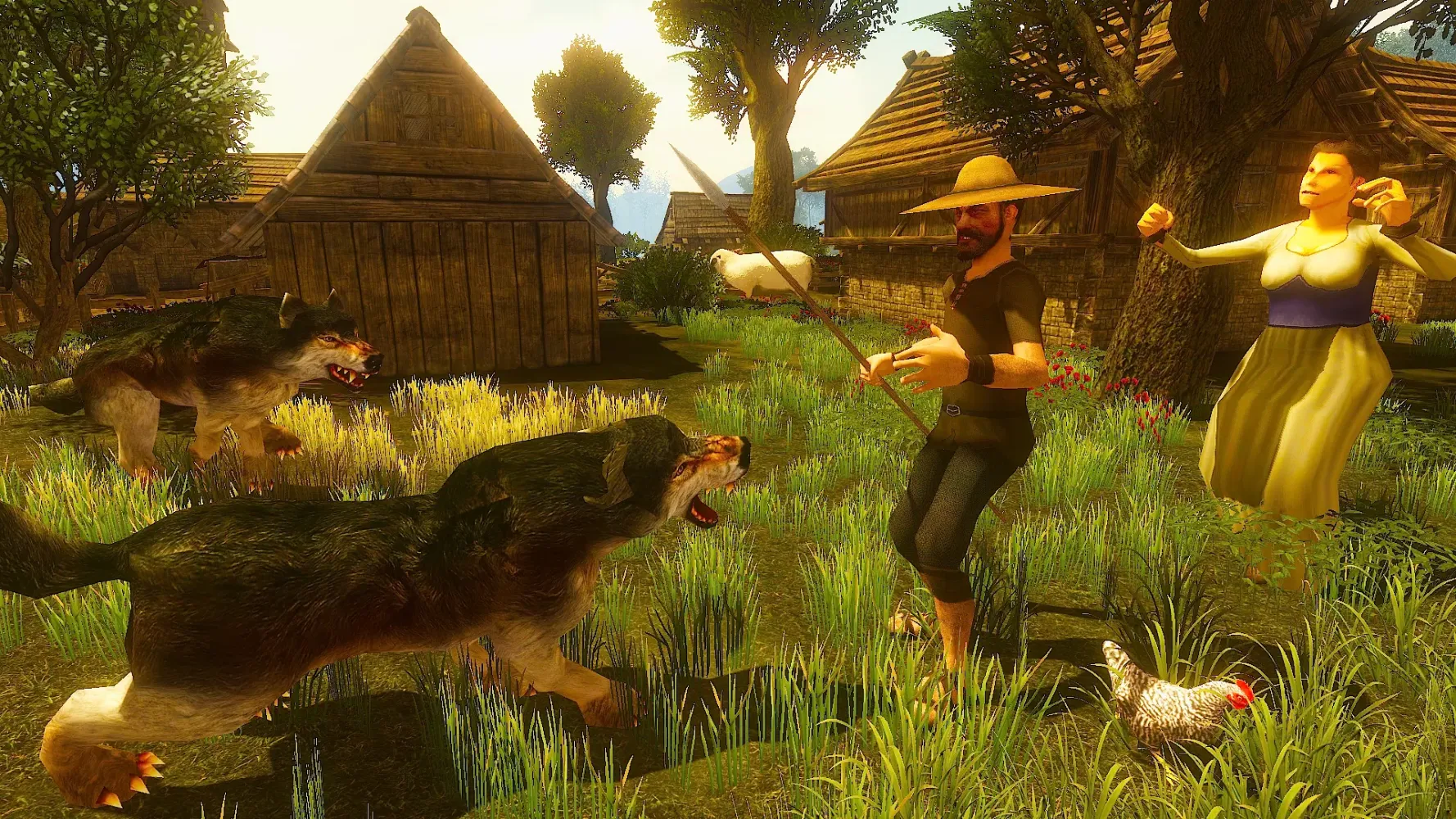 Wolf Leader Life Simulator Ekran Görüntüleri