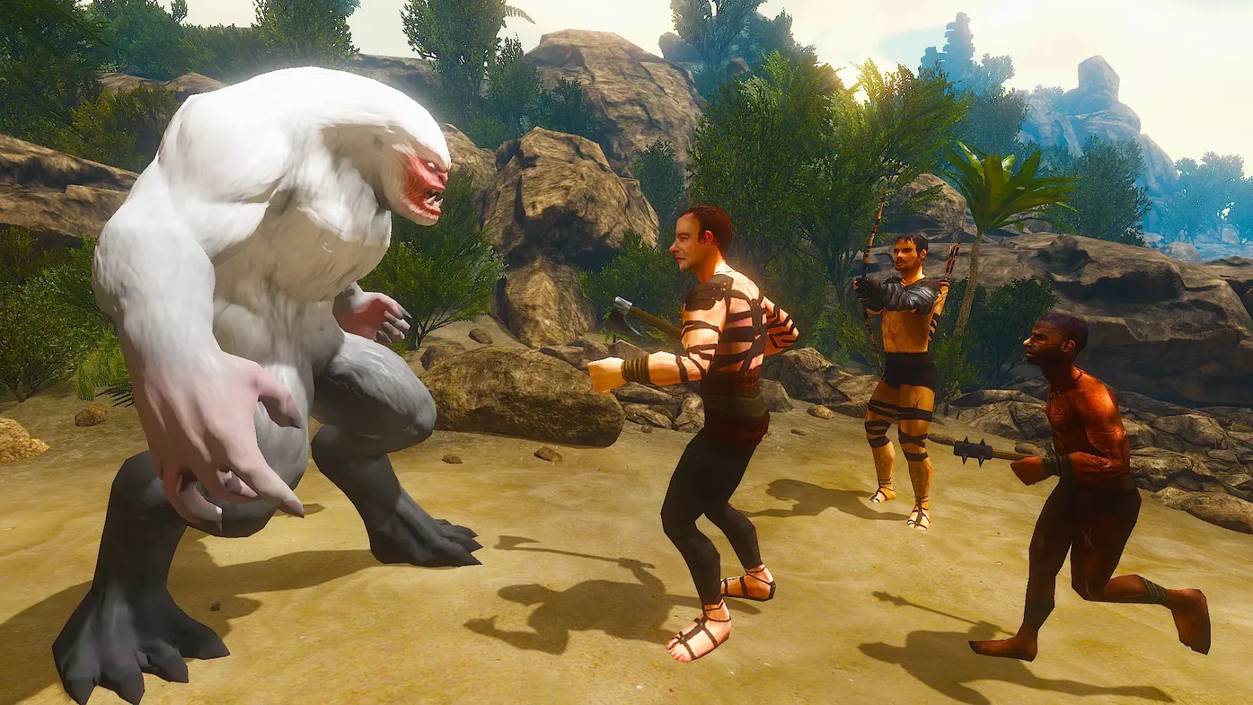 Tangkapan skrin Scary Yeti Simulator