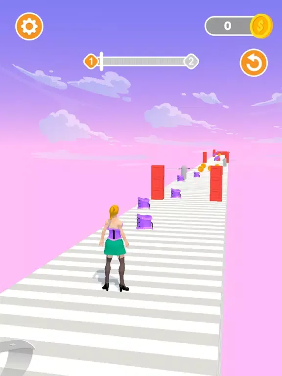 ภาพหน้าจอของ Jiggly Run iPad 