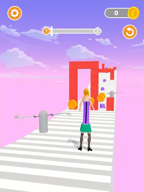 ภาพหน้าจอของ Jiggly Run iPad 