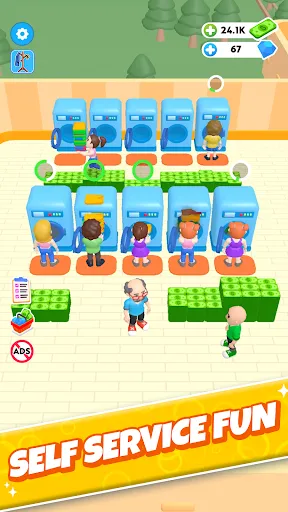 Скриншоты Laundry Rush - Idle Game