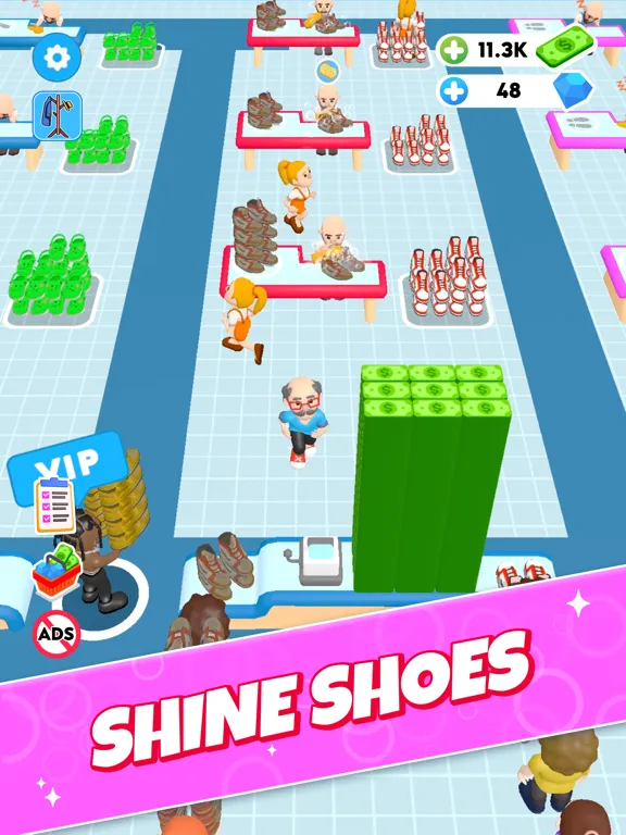 Скриншоты Laundry Rush - Idle Game iPad 