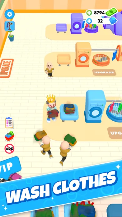 Скриншоты Laundry Rush - Idle Game