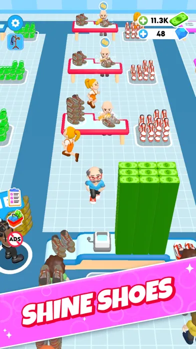 Скриншоты Laundry Rush - Idle Game
