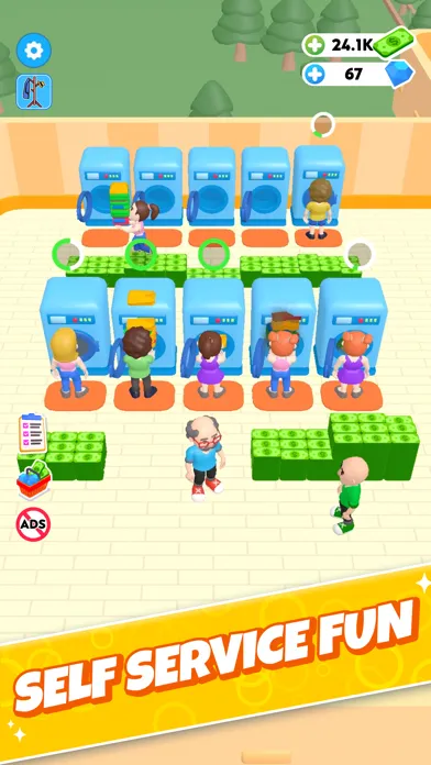 Скриншоты Laundry Rush - Idle Game