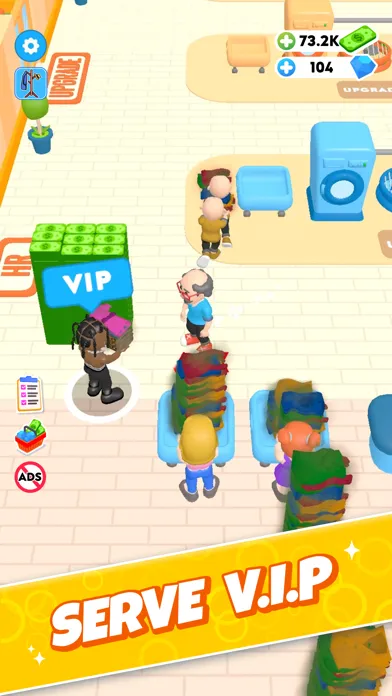 Скриншоты Laundry Rush - Idle Game