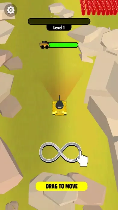 Capturas de tela do Fury Rush