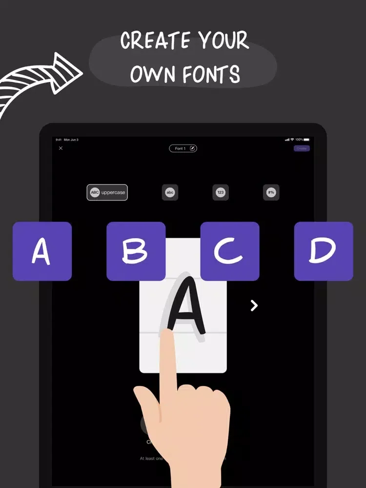 Screenshot di Font Maker Handwriting . iPad 