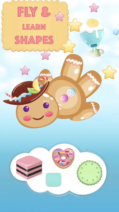 Gingerbread man games for kids 스크린샷