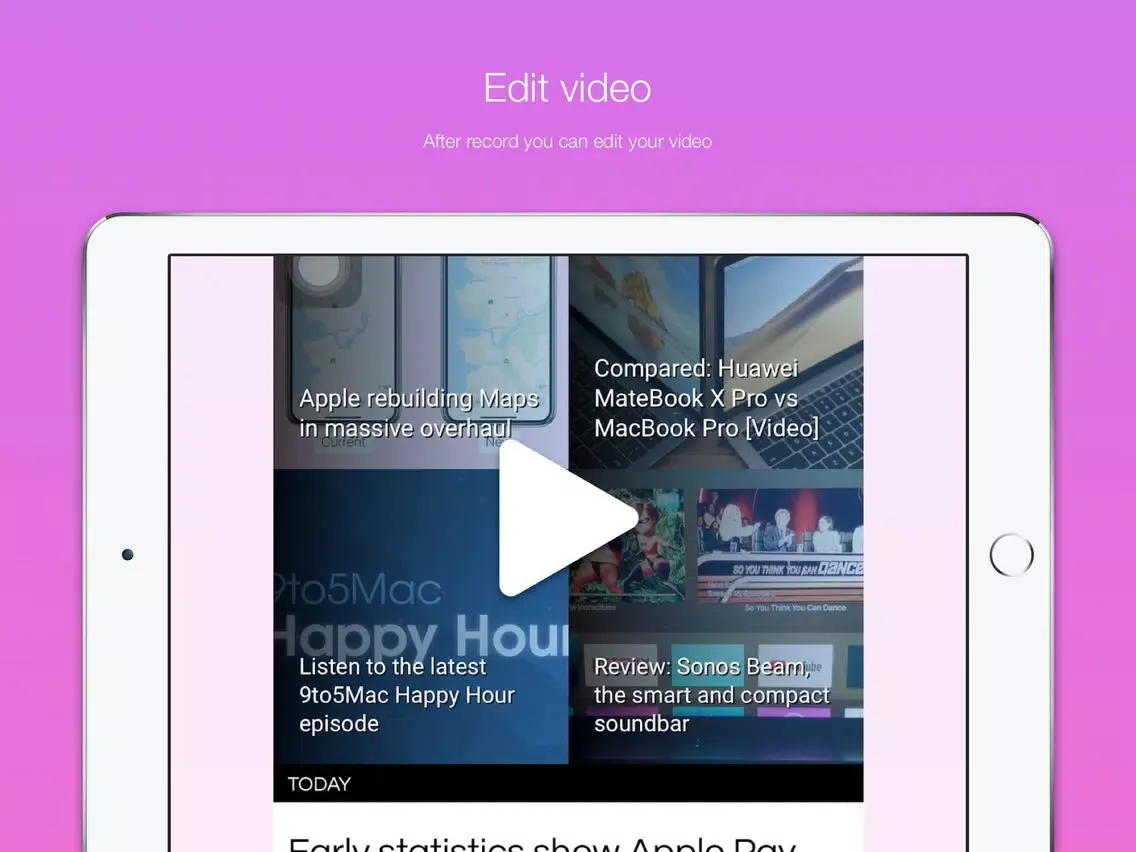 Record Plus : Screen Recording iPad  स्क्रीनशॉट