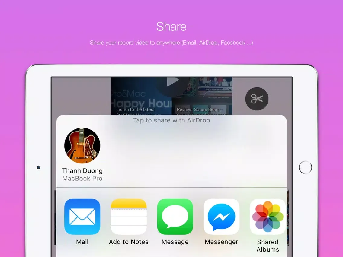 Record Plus : Screen Recording iPad  स्क्रीनशॉट