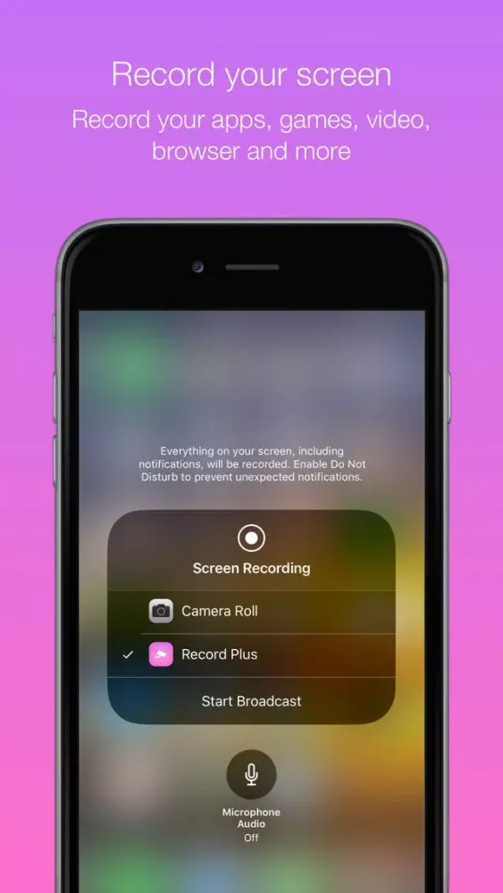 Record Plus : Screen Recording स्क्रीनशॉट