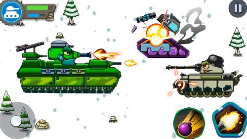 Tank Battle: Tanks War 2D-screenshot-3