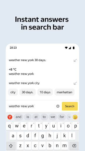 Yandex Browser with Protectzrzuty ekranu aplikacji2
