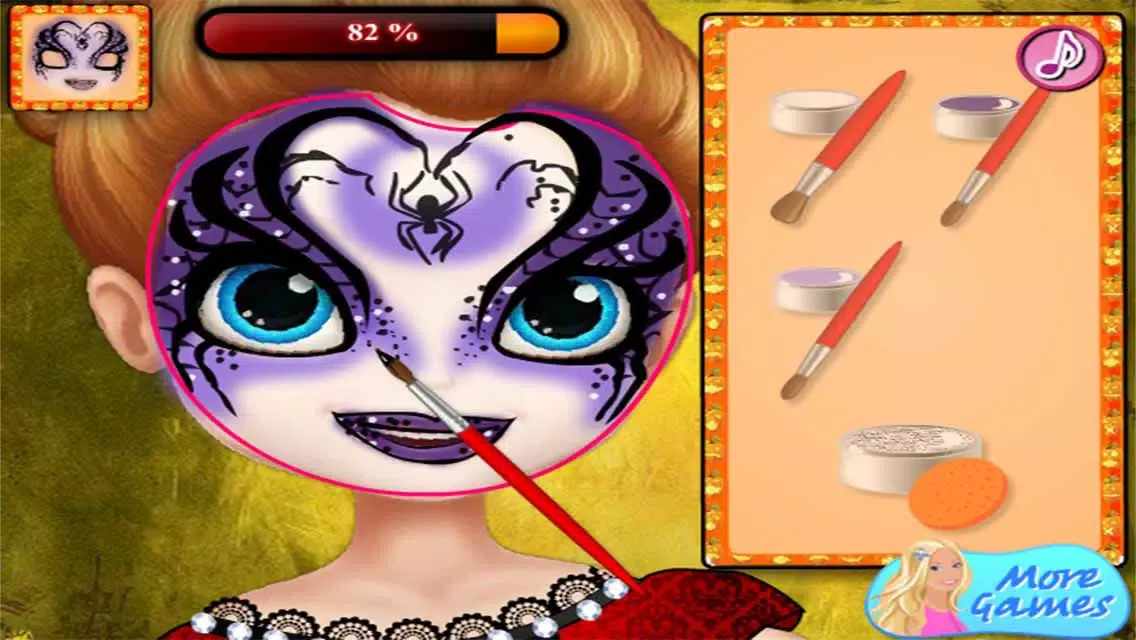Fashion Body Art - Baby Face スクリーンショット