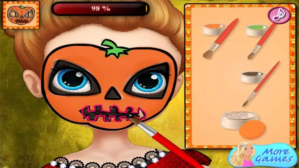 Fashion Body Art - Baby Face スクリーンショット