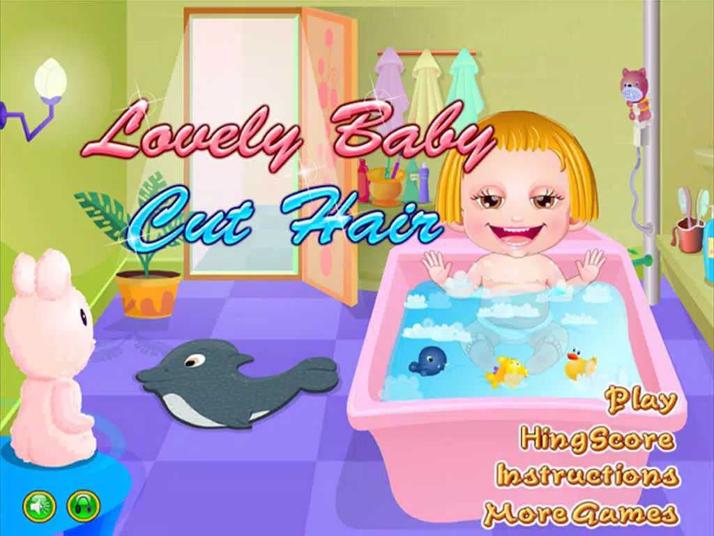 Cute Baby Cut Hair iPad  Screenshots