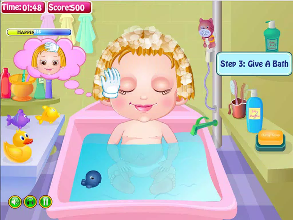 Cute Baby Cut Hair iPad  Screenshots