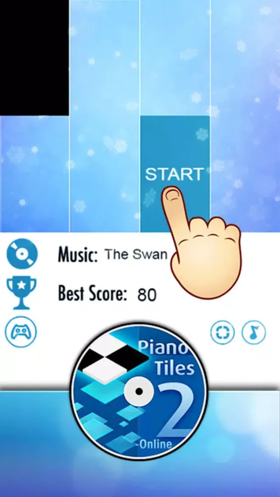Captures d'écran de Magic White Blocks-Don't Tab the Wrong Piano Tiles