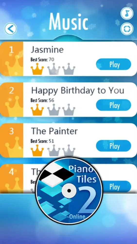 Captures d'écran de Magic White Blocks-Don't Tab the Wrong Piano Tiles