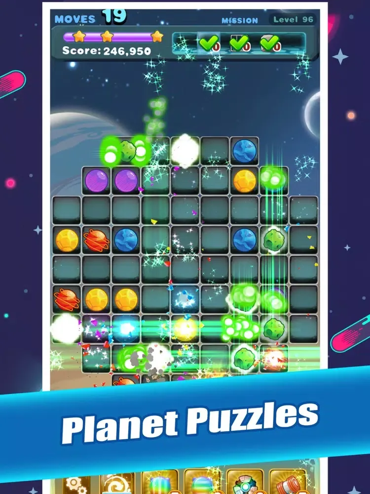 Space Alien Pop iPad  Screenshots