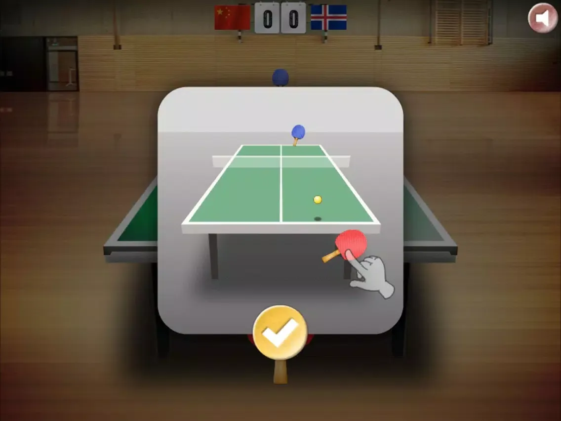 Tangkapan skrin Table Tennis World 3D - Real Challenge Match iPad 