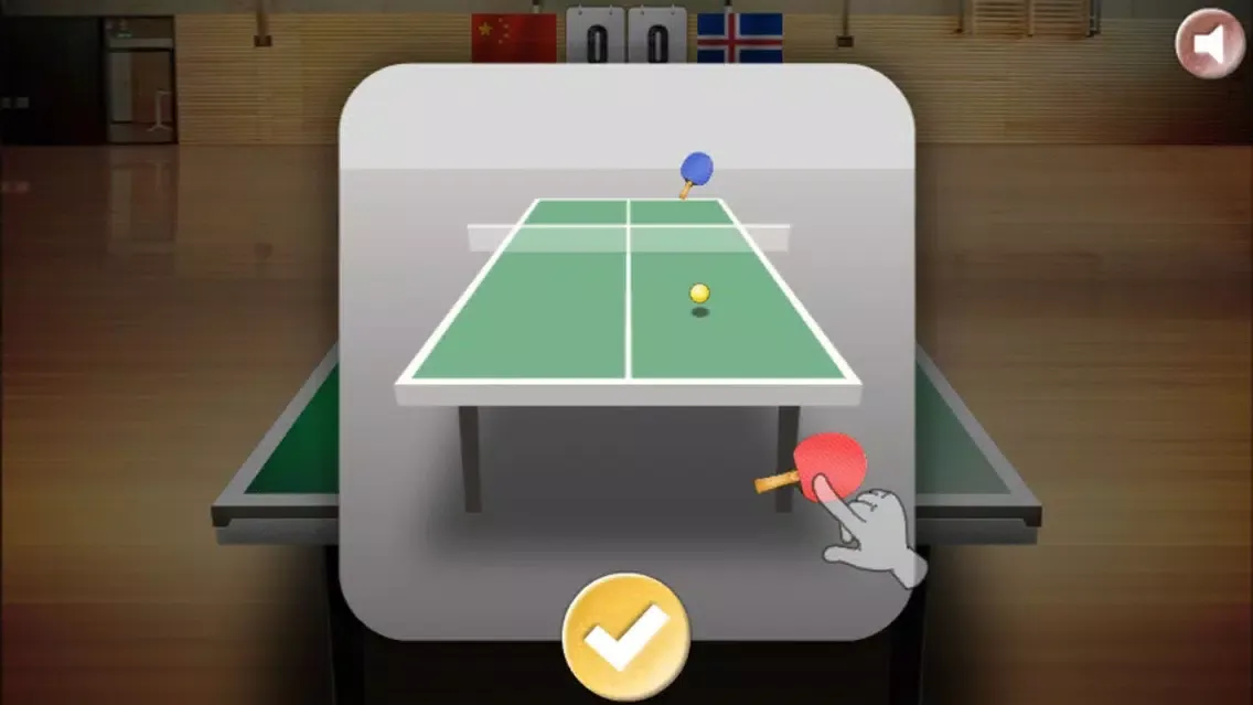 Tangkapan skrin Table Tennis World 3D - Real Challenge Match